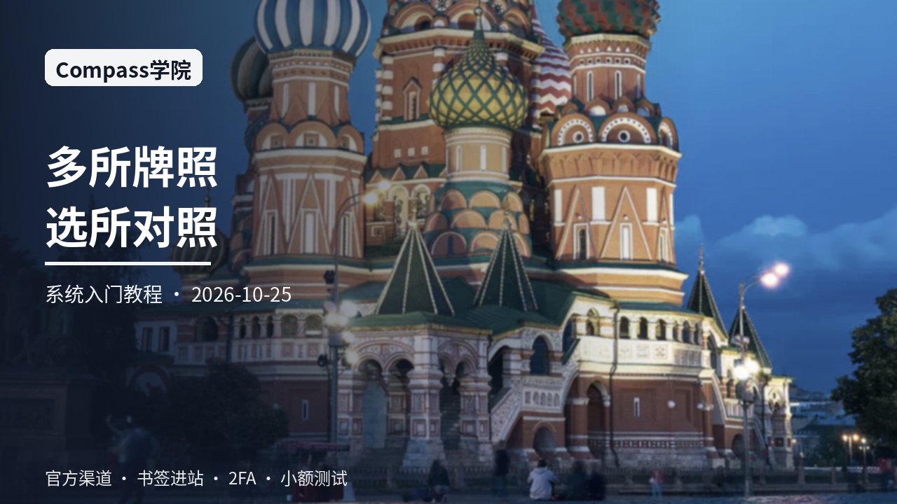 多入口多所牌照选所对照总览
